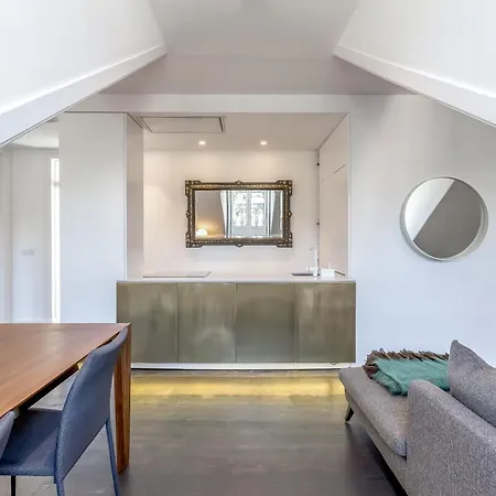 דירה Principe Real Charming Garden View Flat At The Heart Of